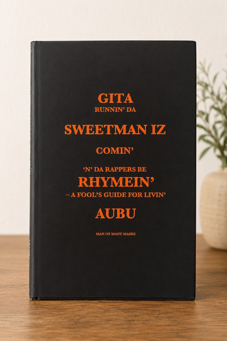 Author Signed Da Sweetman Iz Comin AUBU 1998 First Printing HC Dust Jacket